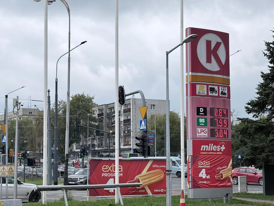 Ceny na stacjach w Łodzi i Zgierzu
