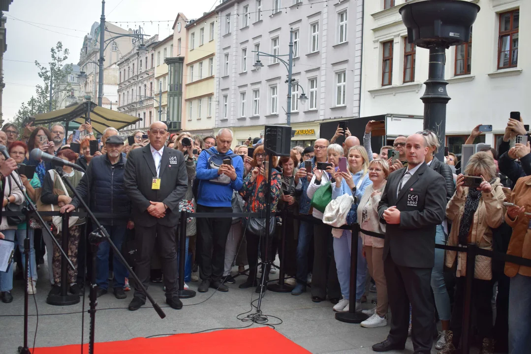 Robert Więckiewicz w Łódzkiej Alei Gwiazd